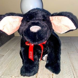 Two Blind Brothers Braille Guide Dog Plush Black Lab 10”